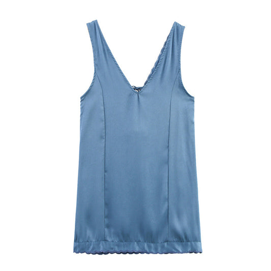 Strapless A-Line Midi Dress