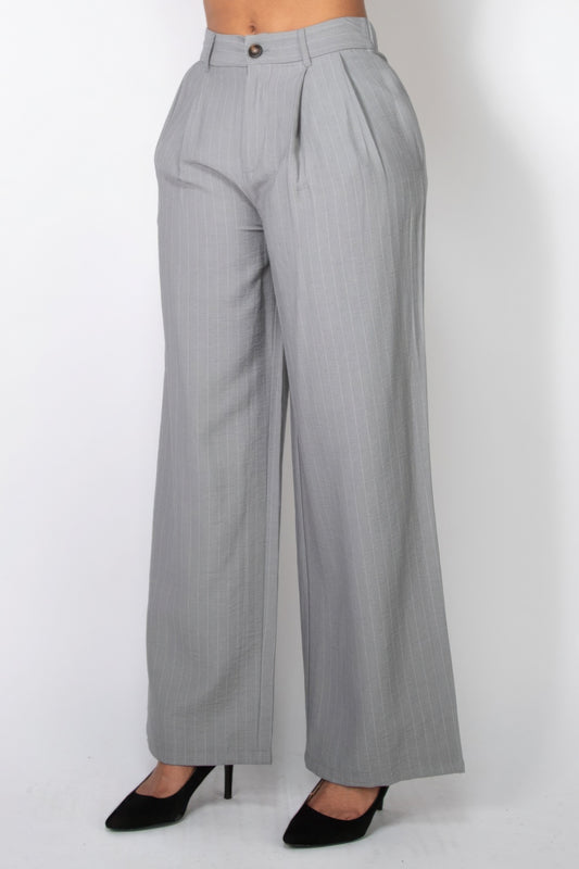 High Rise Wide-Leg Pants