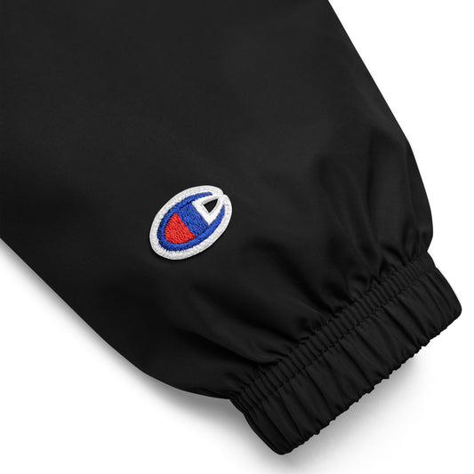 Champion Embroidered - Packable Jacket (Wind and Rain Resistant)