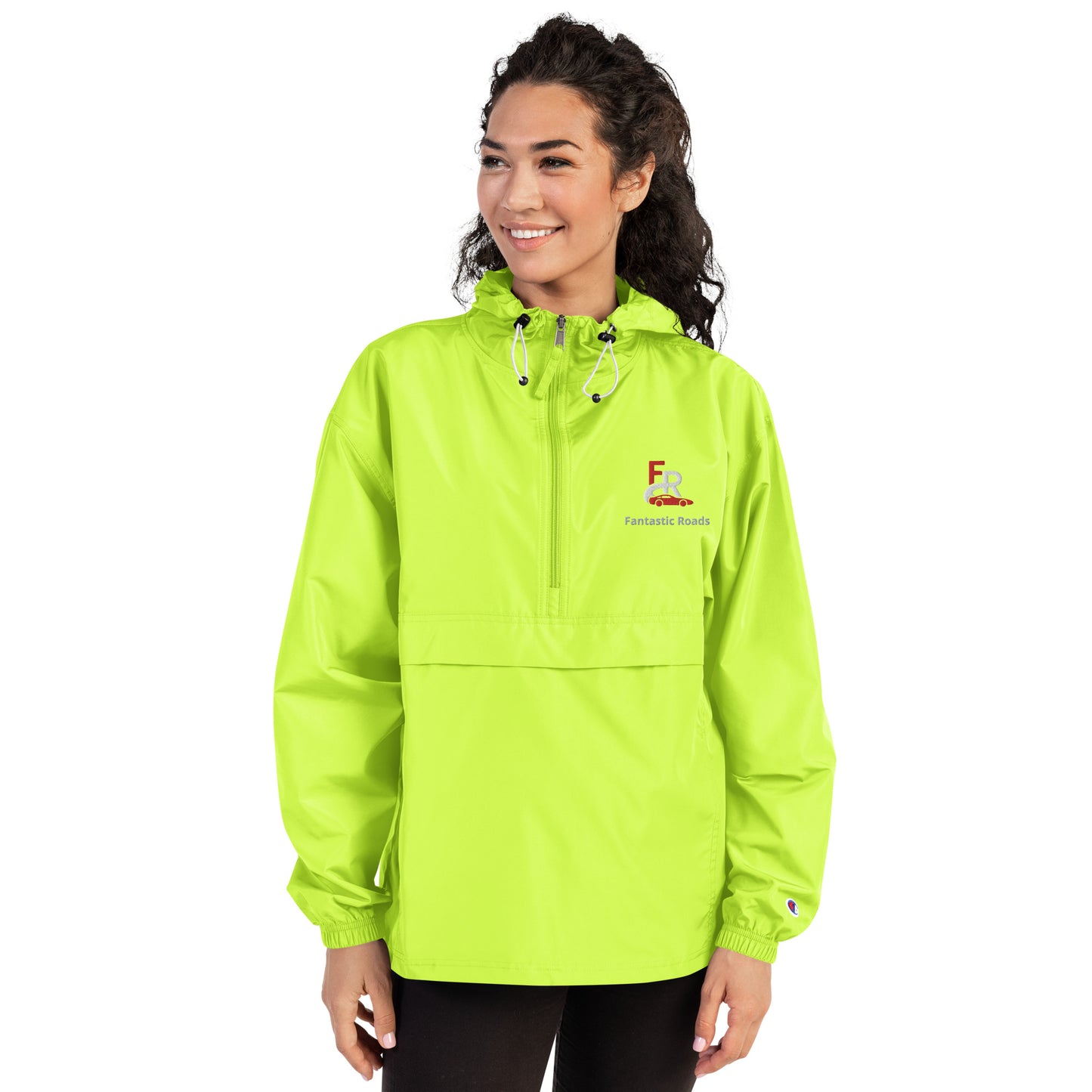 FR Embroidered Champion Packable Jacket
