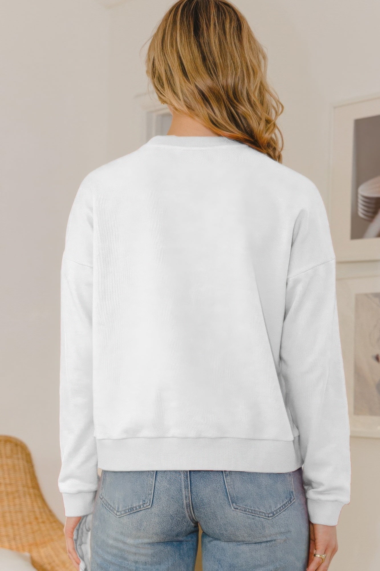 Festive Pearl Embellished Sweater