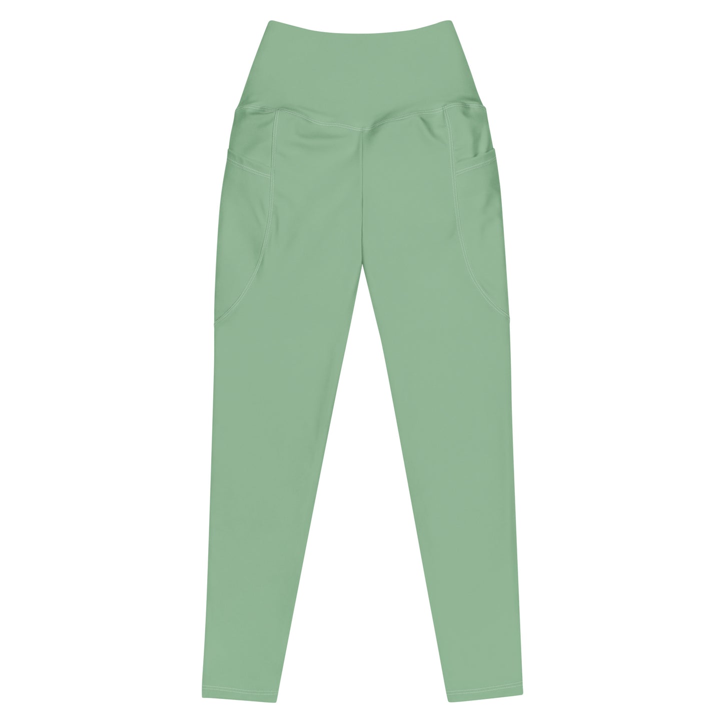 High-waisted Leggings with Pockets