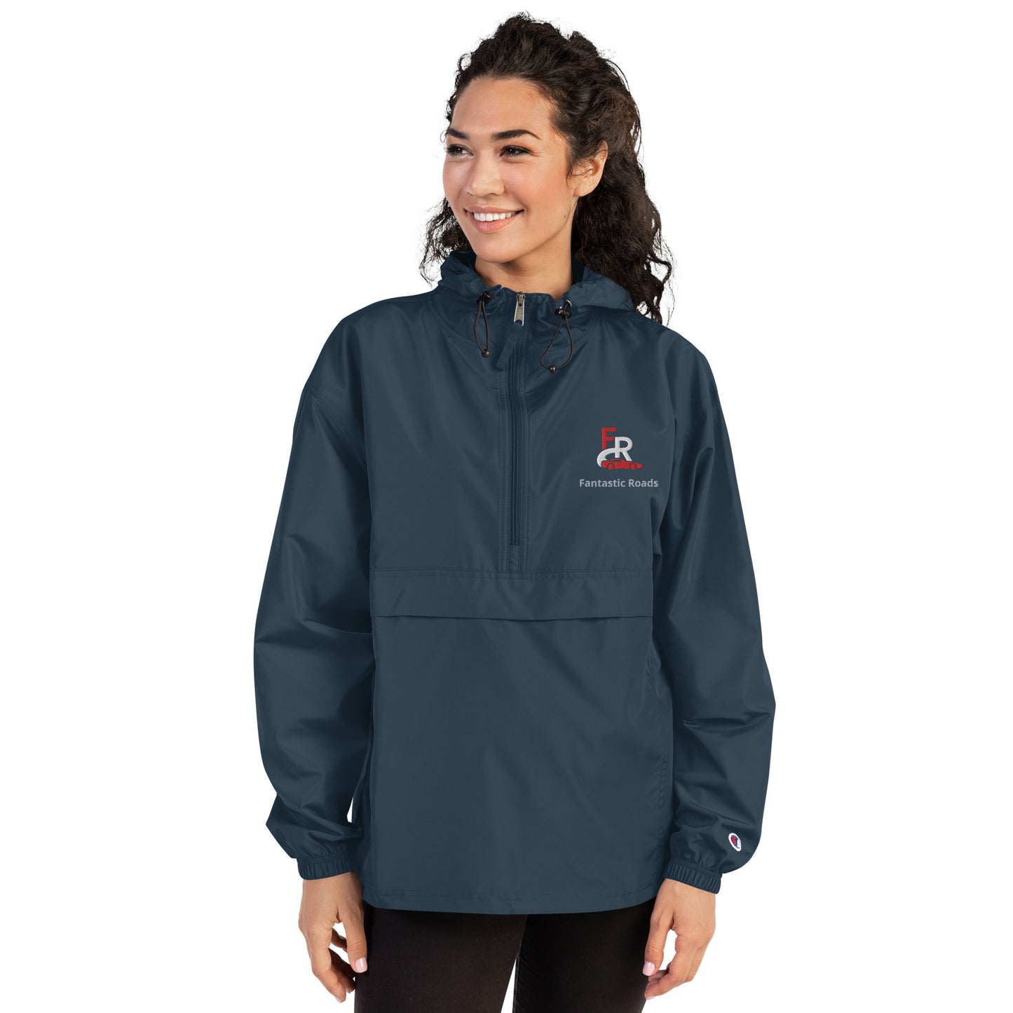 FR Embroidered Champion Packable Jacket