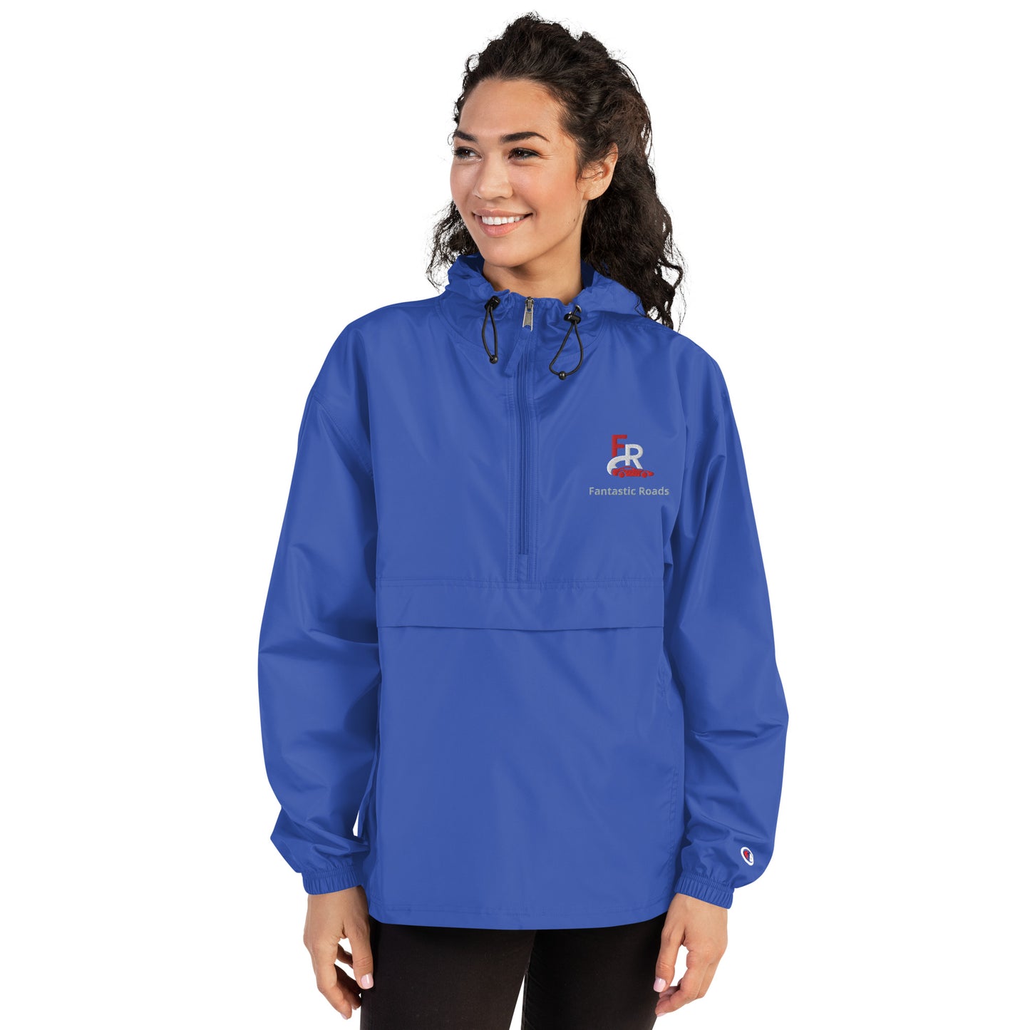 FR Embroidered Champion Packable Jacket